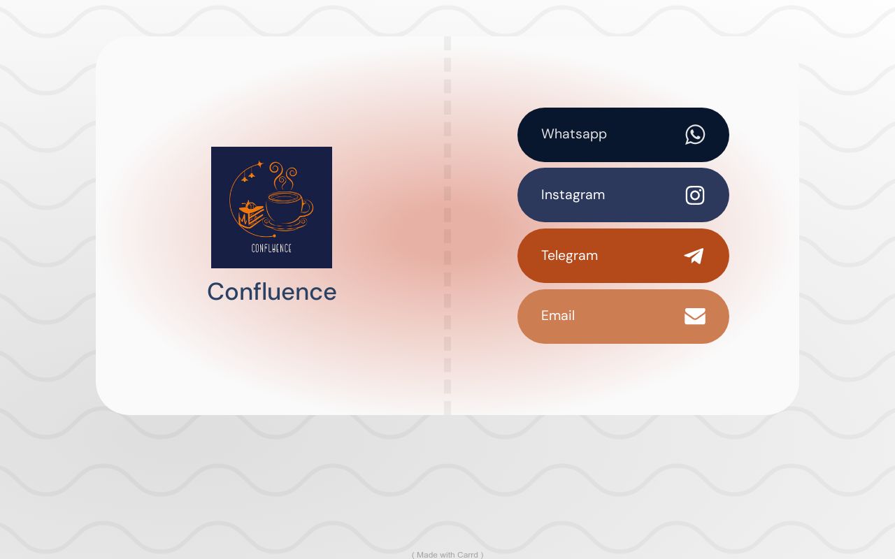 Carrd profile picture for @confluence